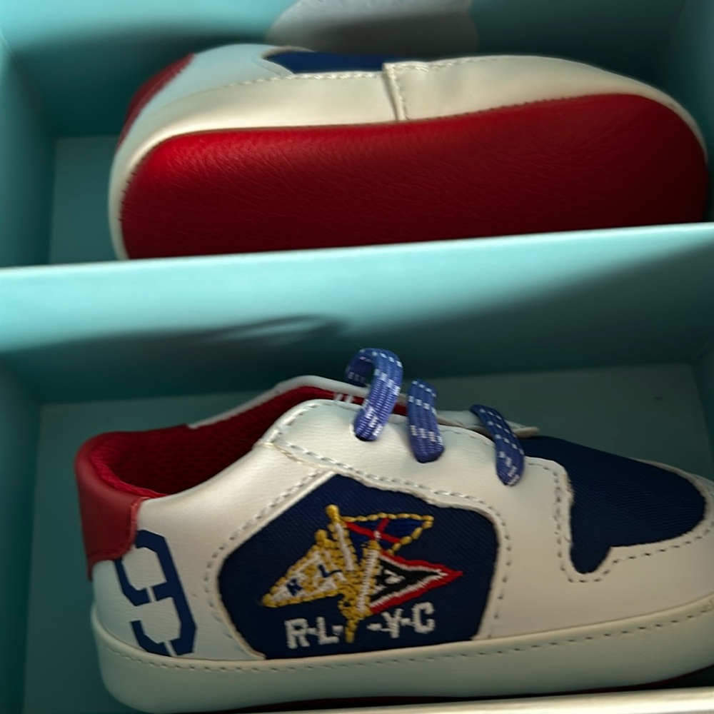 Ralph Lauren crib bootie